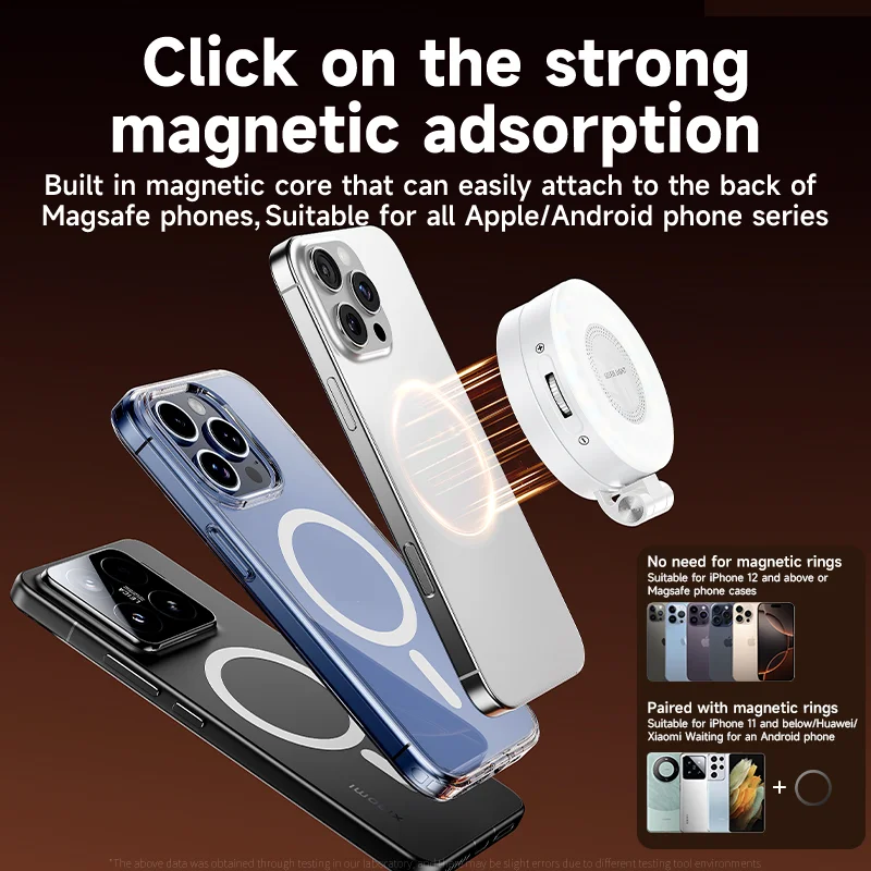 Photography And Videography Lighting - LED Selfie Fill Light for Magsafe