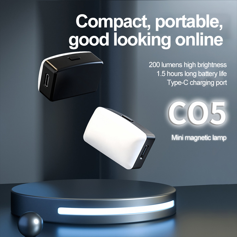 Photography And Videography Lighting - Mini Magnetic Selfie Fill Light Portable
