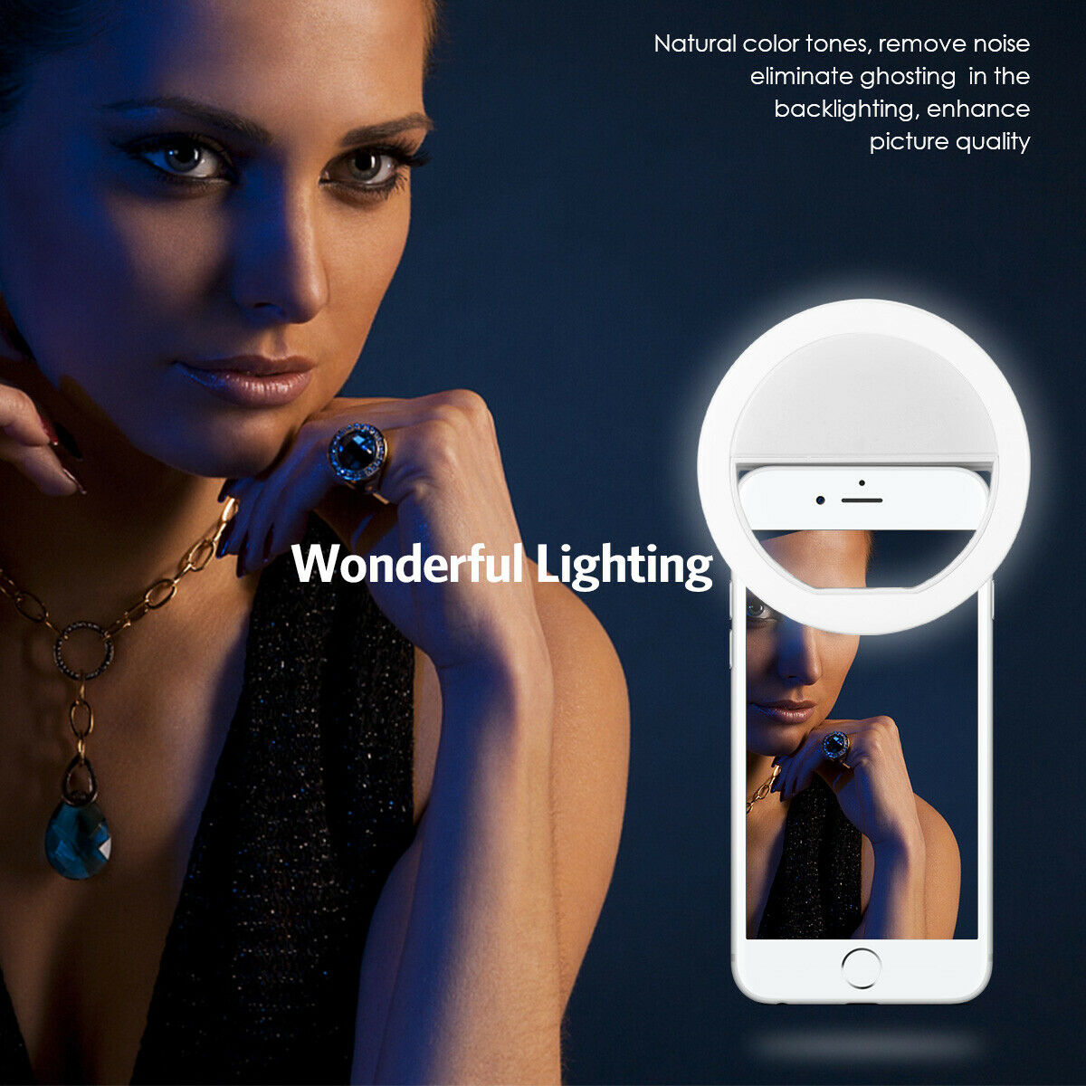 Photography Lighting Game - USB Charge Led Selfie Ring Light