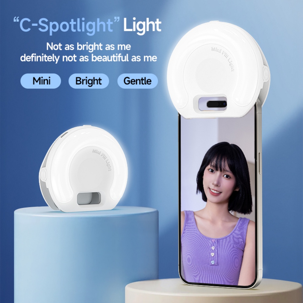Photography And Videography Lighting - D7 Portable Macaron Color Cell Phone