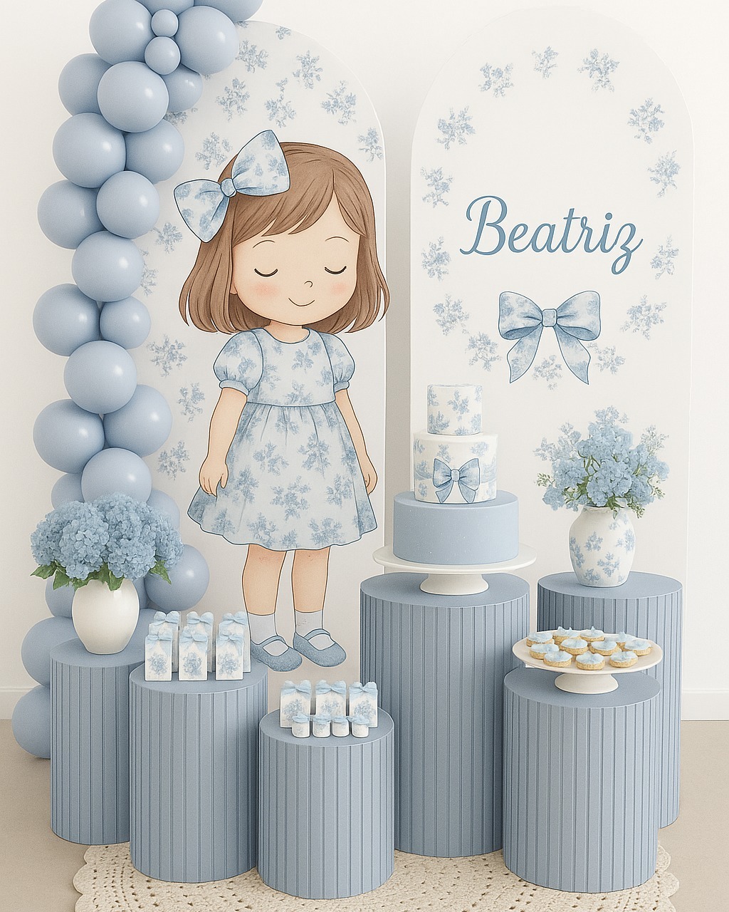 Custom Name Light Blue Bow Flo - Photography Lighting Names review and price