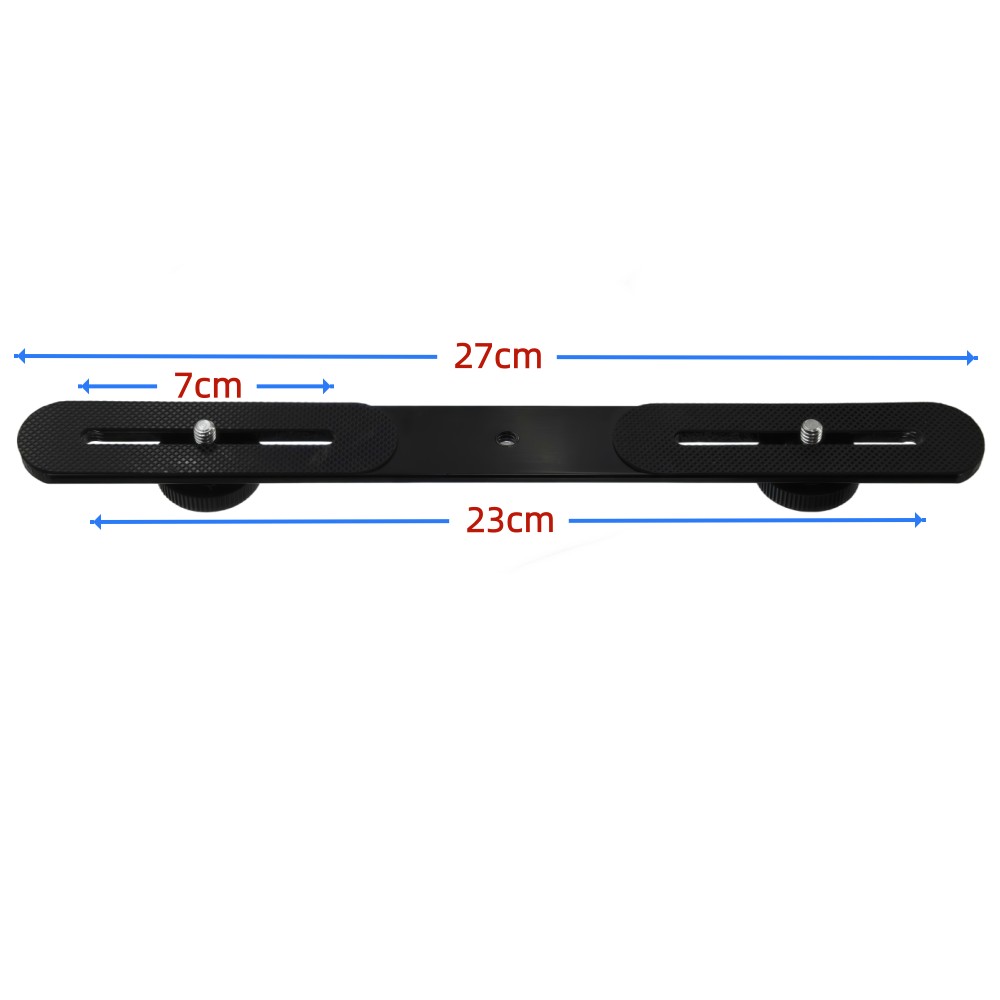 Dual Flash Bracket 1/4'' Screw - Photography And Videography Lighting review and price