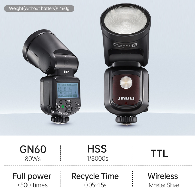 JINBEI HD-1Round-head HSS Spee - Lighting In Photography review and price