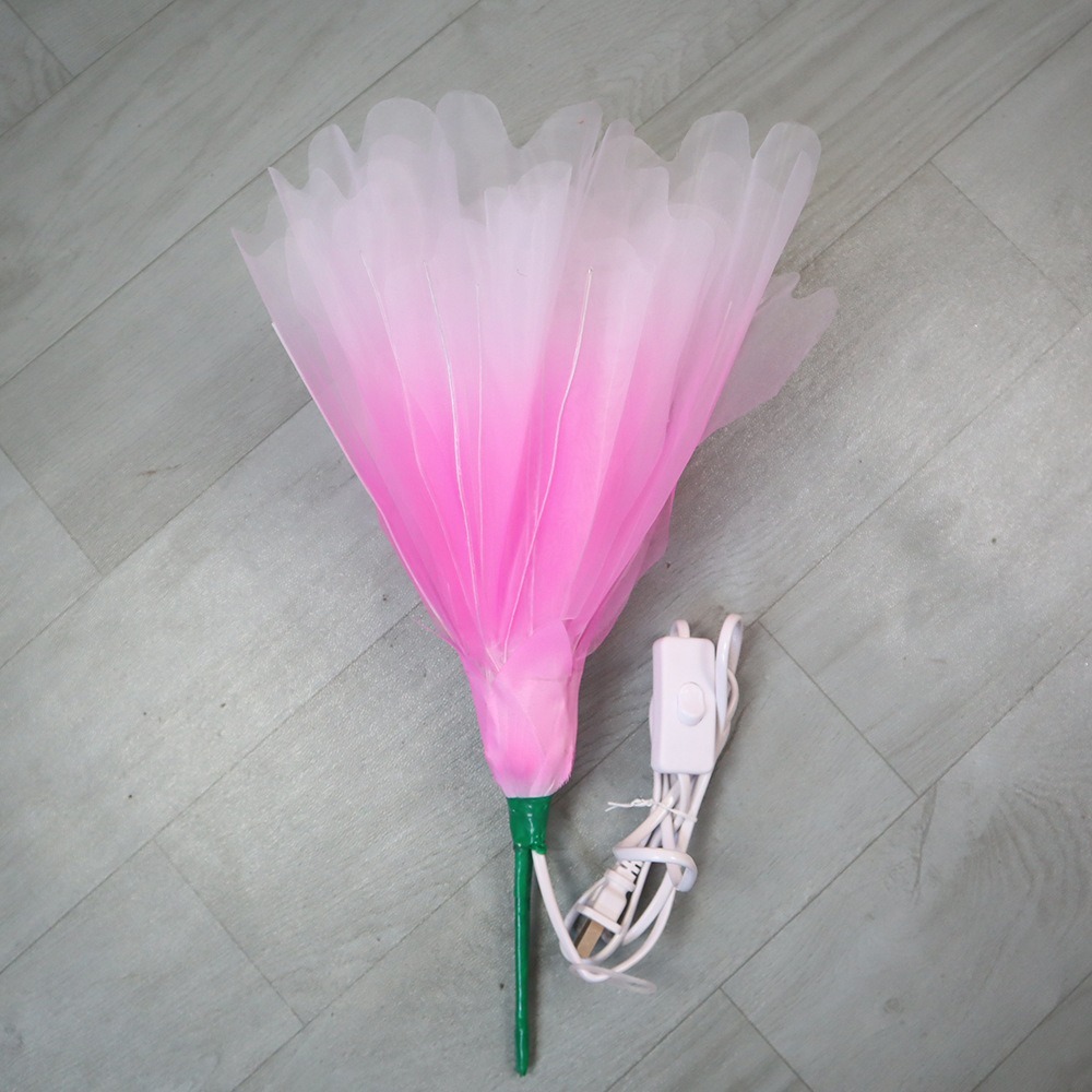 NEW 3D Flower Lights Fabric Ha - Photography Lighting Layout review and price