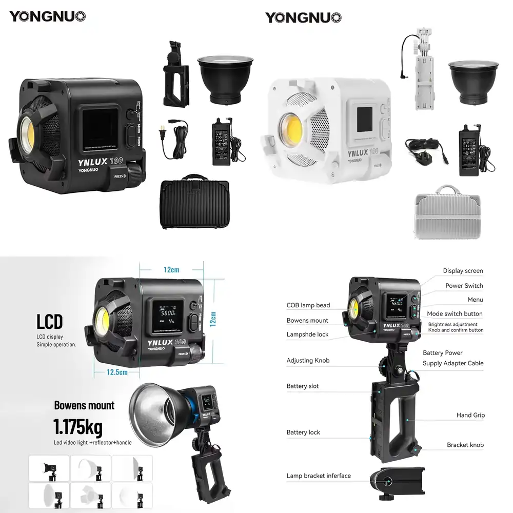 YONGNUO YNLUX100 100W 3200K-56 - Lighting In Photography review and price