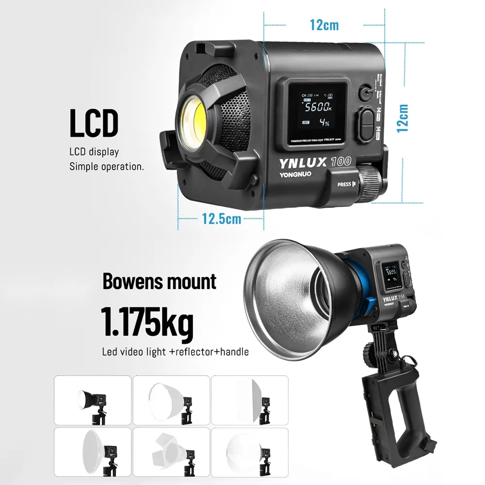 YONGNUO YNLUX100 100W 3200K-56 - Lighting In Photography review and price