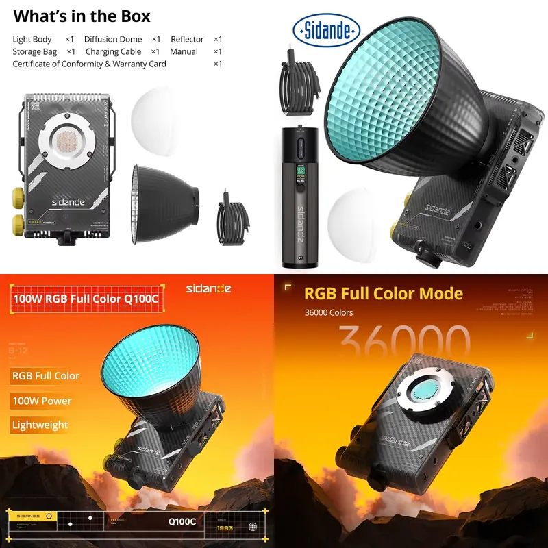 Brand For Sidande Q100C Q100Li - Lighting In Photography review and price