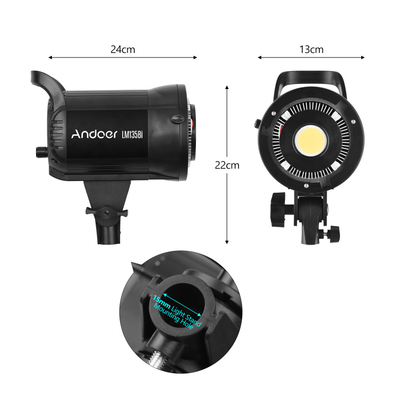Andoer LM135Bi Portable LED Ph - Photography Lighting Godox review and price