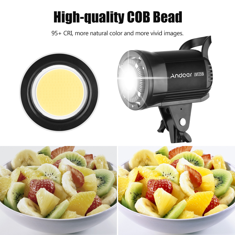 Andoer LM135Bi Portable LED Ph - Photography Lighting Godox review and price
