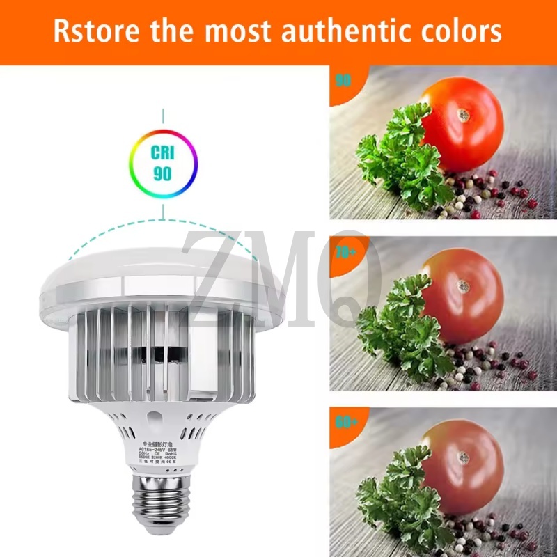 E27 85W 155W Lamp 3200K-5500K  - Photography And Videography Lighting review and price