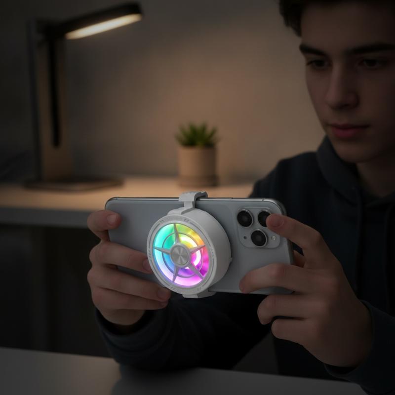 Clip On Phone Cooler Fan Low N - Photography Lighting Game review and price
