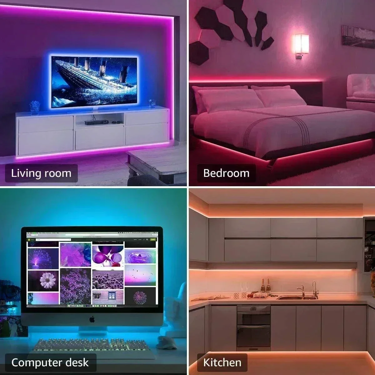 Smart RGB LED Gaming Light Str - Photography Lighting Game review and price