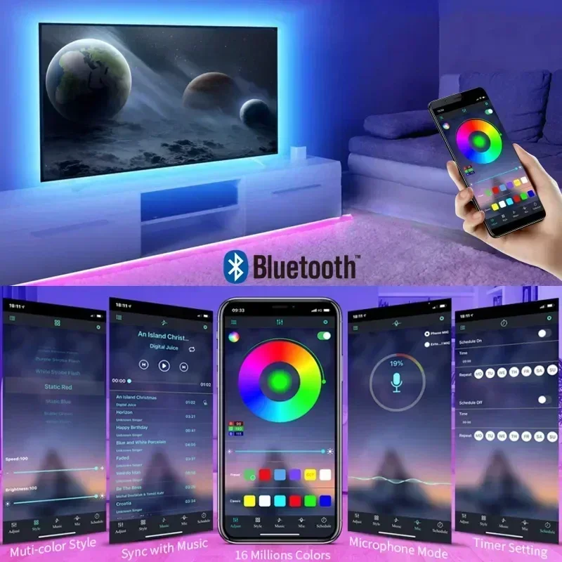 Smart RGB LED Gaming Light Str - Photography Lighting Game review and price