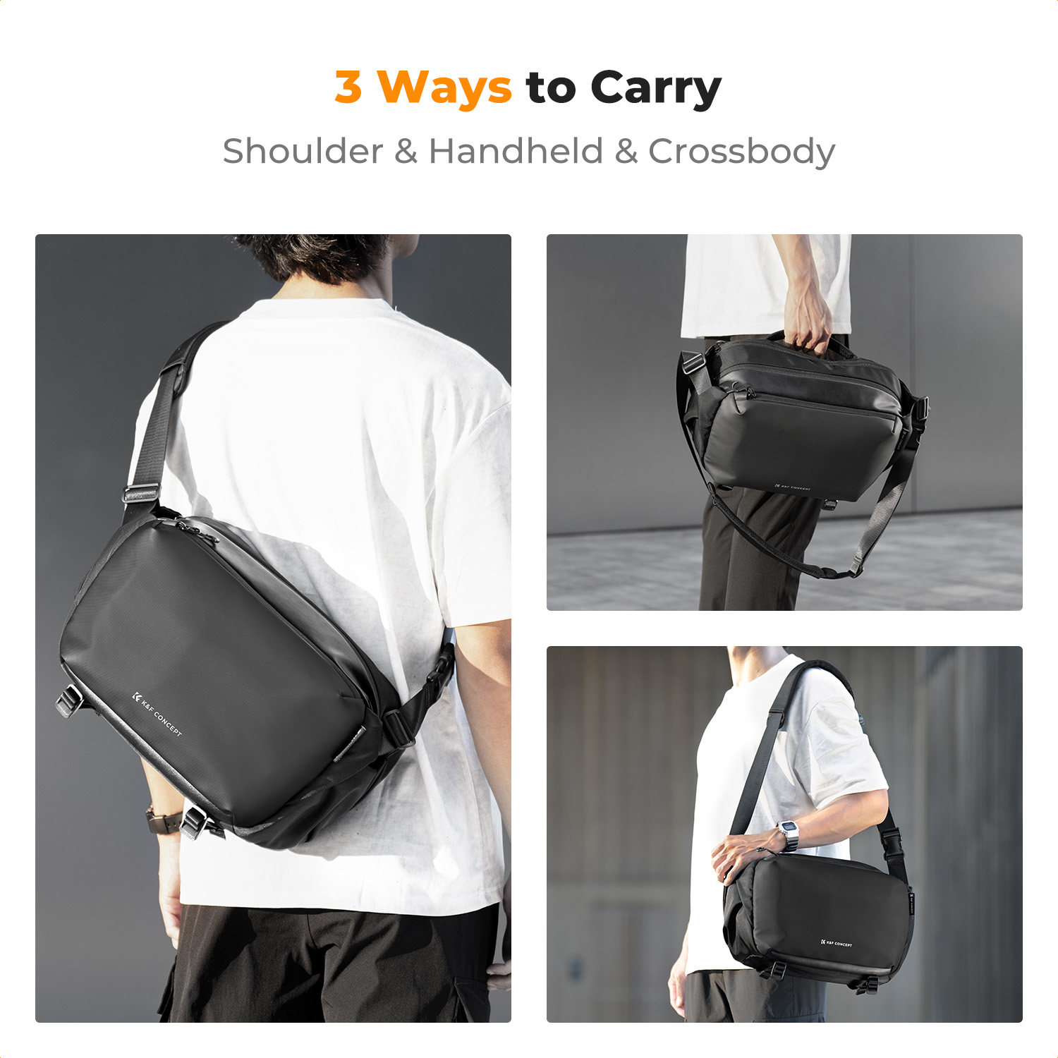 K&F CONCEPT 12L/10L Camera Sli - Photography Lighting Bag review and price