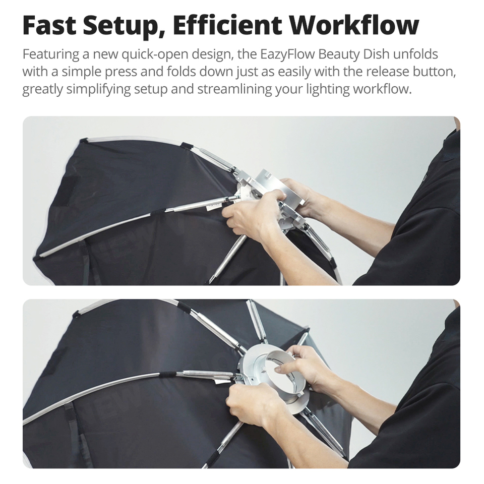 Godox EazyFlow Beauty Dish 65/ - Photography Lighting Beauty Dish review and price