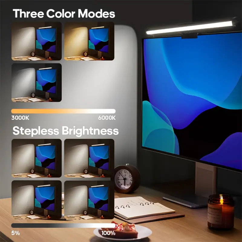 USB LED Desk Lamp Screen Hangi - Photography Lighting Game review and price