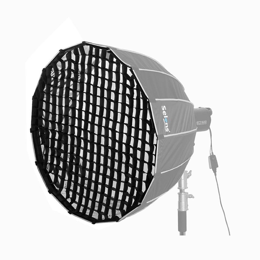 Selens Honeycomb Grid 90cm 120 - Parabolic Umbrella Deep review and price