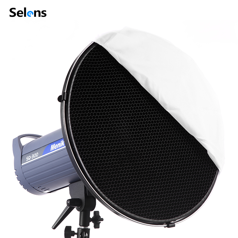 Selens 55cm Silver/White Inter - Photography Lighting Beauty Dish review and price