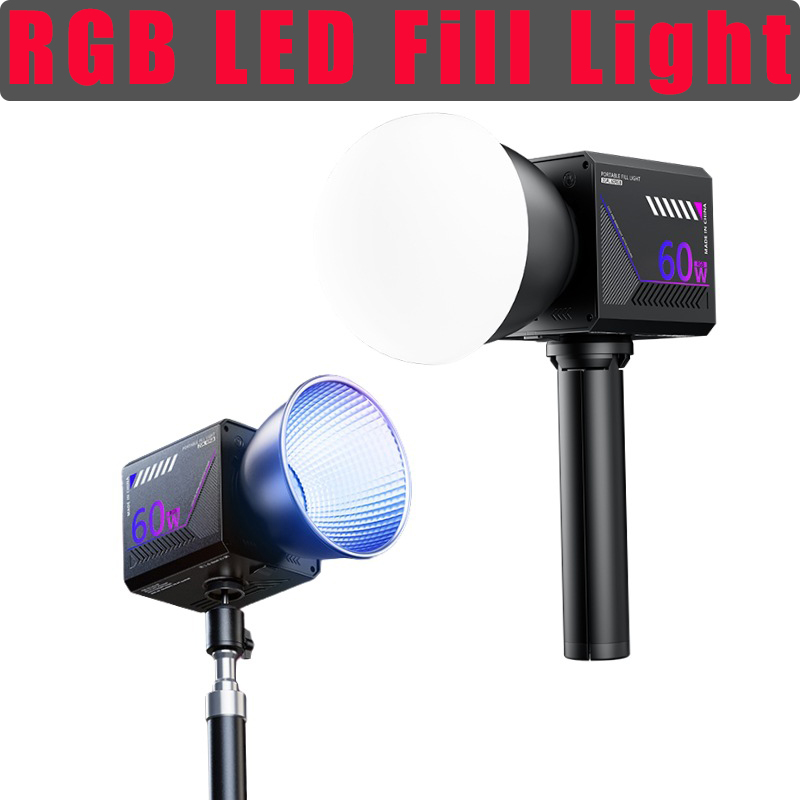 60W RGB Video Light Portable L - Photography And Videography Lighting review and price