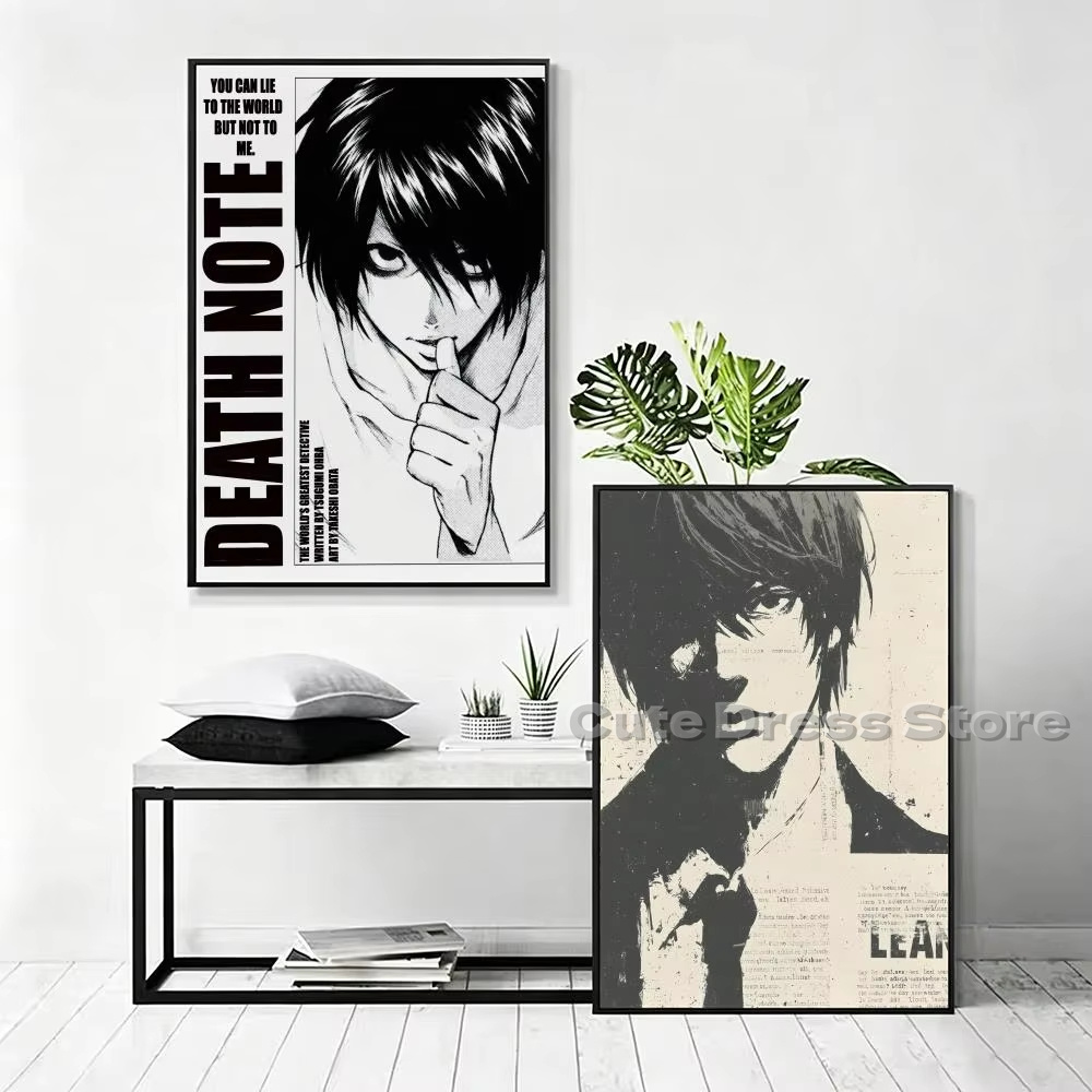 Death Note Canvas Print Unfram - Photography Lighting Game review and price