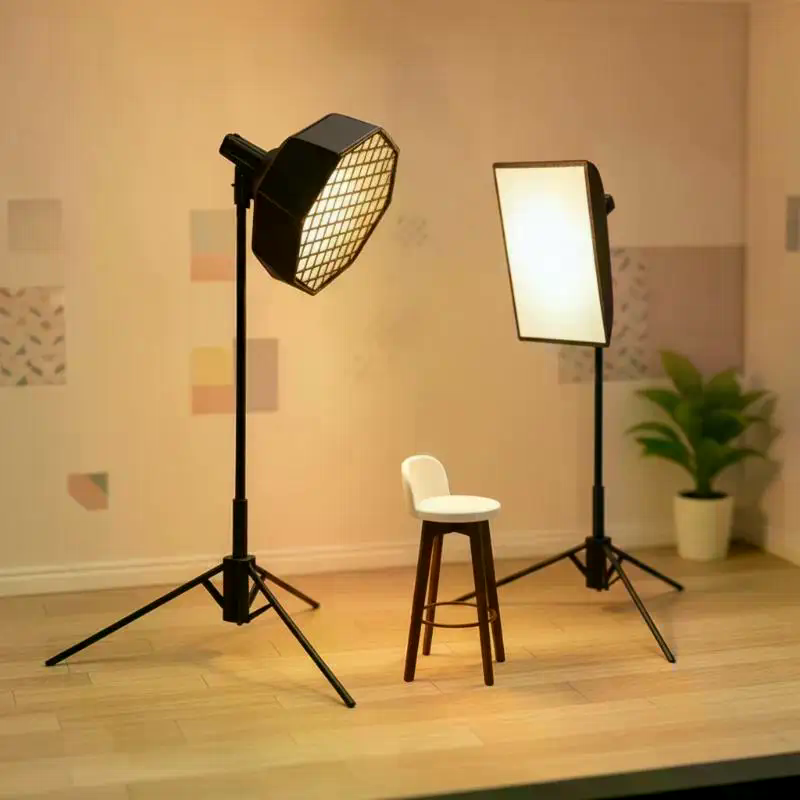 1/12 Mini Studio Light Softbox - Photography Lighting Layout review and price