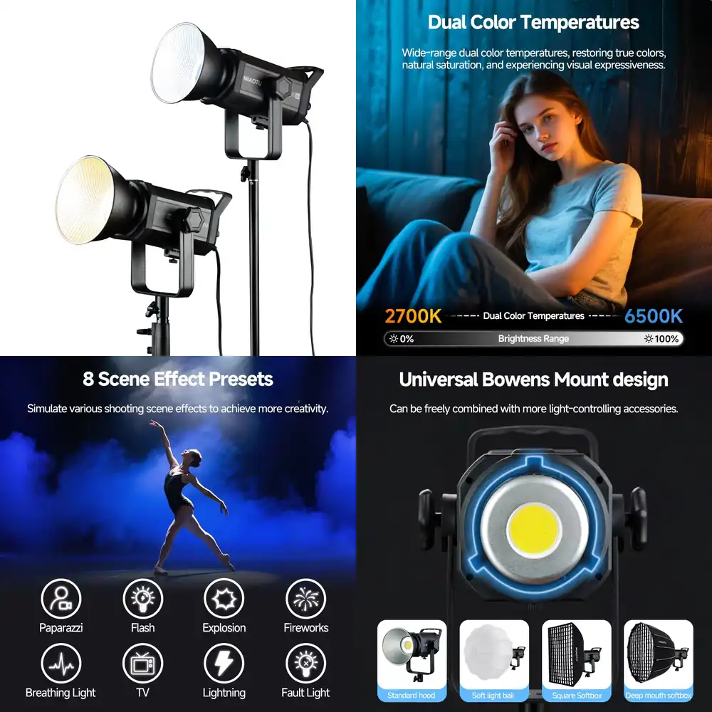 MiaoTu High-Power Photography  - Photography Lighting Direction review and price