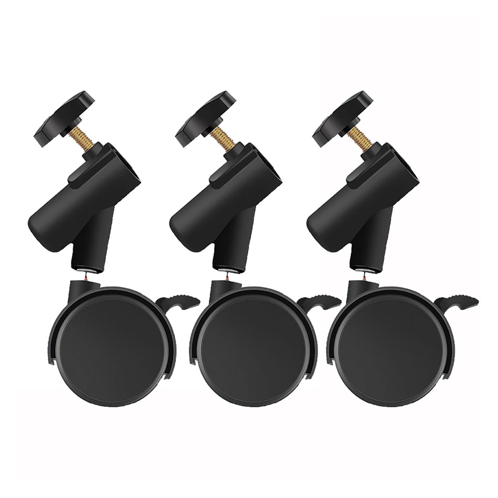 3pcs/set Flexible  Casters Whe - Photography Lighting Tool review and price