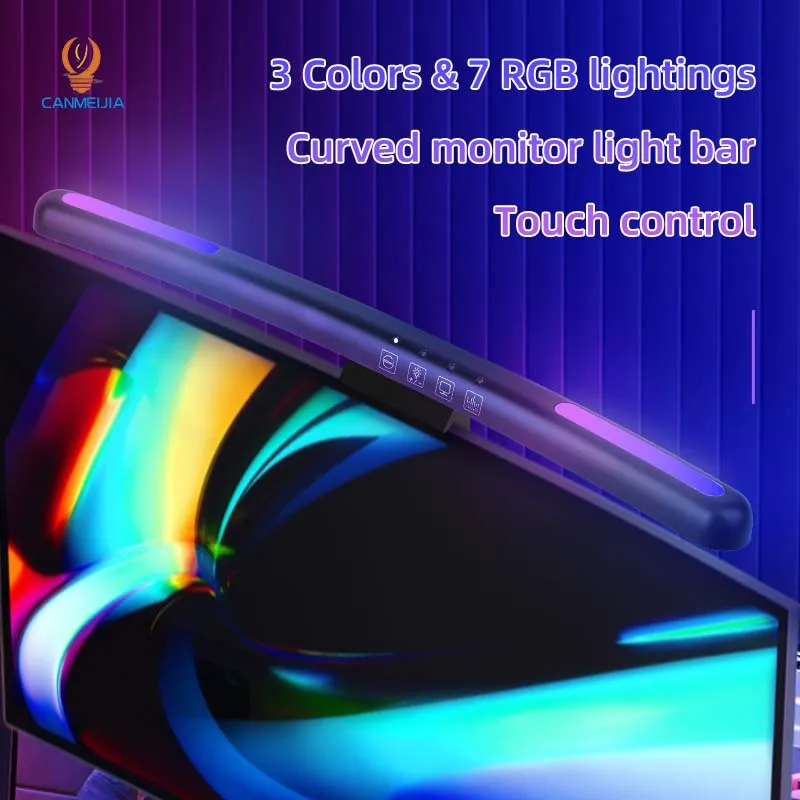 Curved LED Monitor Light Bar U - Photography Lighting Game review and price