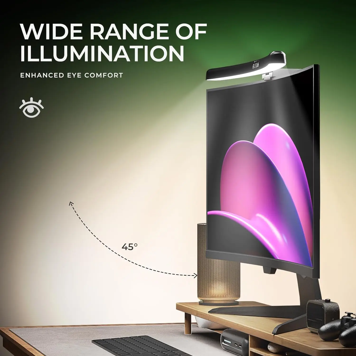 Computer Monitor Light Bar RGB - Photography Lighting Game review and price
